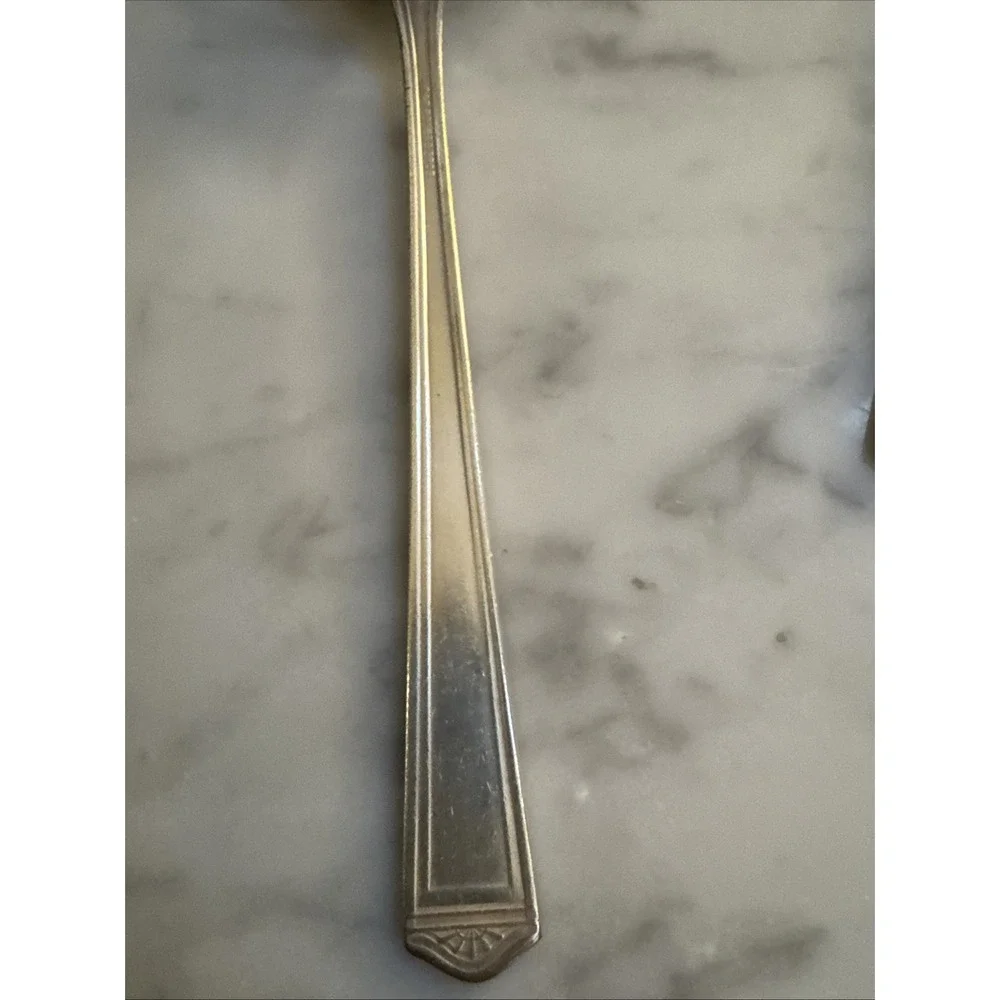 1847 Rogers Bros ANNIVERSARY International Silver Plate Flatware Serving Spoon-2